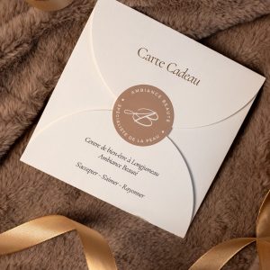 carte cadeau personnalisable ambiance beauté